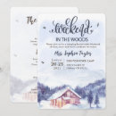 Search for weekend in the woods invitations Girls getaway