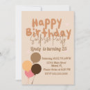 Search for retro surprise birthday invitations Simple