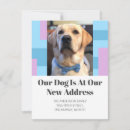 Search for dog breed invitations Change of address