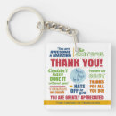 Search for thank you volunteer key rings Thanks