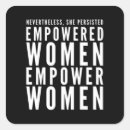 Search for empowering women stickers Female empowerment