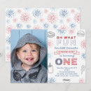 Search for 4th of july birthday invitations Little firecracker