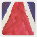 Search for red triangle stickers Abstract