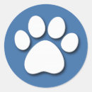 Search for blue paw stickers Pattern