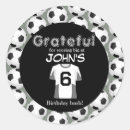 Search for football game stickers Birthday