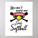 Search for girls softball posters Yellow