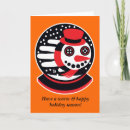 Search for winter snow globe christmas cards Snowman