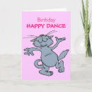 Search for dancing cat birthday cards Cats