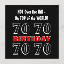 Search for 75th birthday cards Over the hill