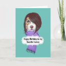 Search for border collie funny dog birthday cards For her
