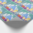Search for horse christmas wrapping paper Vintage