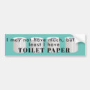 Search for paper bumper stickers Toilet