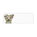 Search for yorkshire terrier return address labels Pet