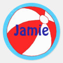 Search for beach balls stickers Vacation