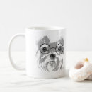 Search for dog wearing glasses mugs Cute