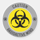 Search for radioactive stickers Radioactivity