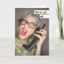 Search for funny old lady cards Vintage