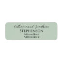 Search for married couple return address labels Typography