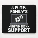 Search for tech support mouse mats Sarcastic
