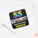 Search for 55th stickers 55 years old
