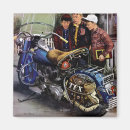 Search for motorcycle magnets Illustration