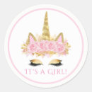 Search for cute baby unicorn stickers Girl baby shower