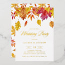 Search for gold leaf invitations Rustic