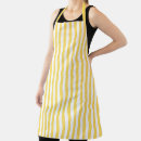 Search for striped aprons Yellow