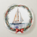 Search for nautical christmas cushions Sailboat