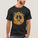 Search for sunflower peace sign tshirts Retro