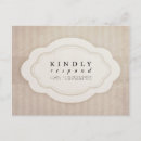 Search for fashioned rsvp cards Vintage