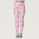 Search for pink ribbon leggings Stripes