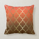 Search for orange and gold cushions Moroccan