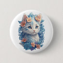 Search for cat paintings badges Kitten