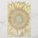 Search for sunflower stationery paper Botanical