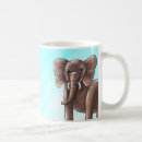 Search for elephant love mugs Illustration