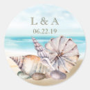 Search for beach monogram stickers Watercolor