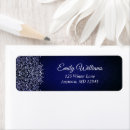 Search for silver damask return address labels For her