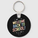 Search for welcome back to school key rings Teacher