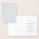 Search for patterns wedding invitations Silver