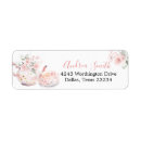 Search for tea party return address labels Bridal shower tea
