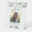 Search for rustic memory signs Celebration of life