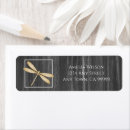 Search for dragonflies return address labels Elegant