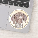 Search for ticks stickers Dog