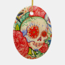 Search for sugar skull christmas tree decorations Mexican