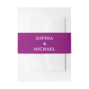 Search for ribbon wedding invitation belly bands Elegant