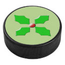 Search for merry christmas hockey pucks Holly