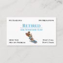 Search for retired business cards Retirement