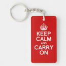 Search for vintage war key rings Red