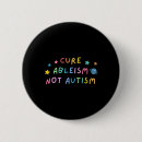 Search for cure autism badges Support
